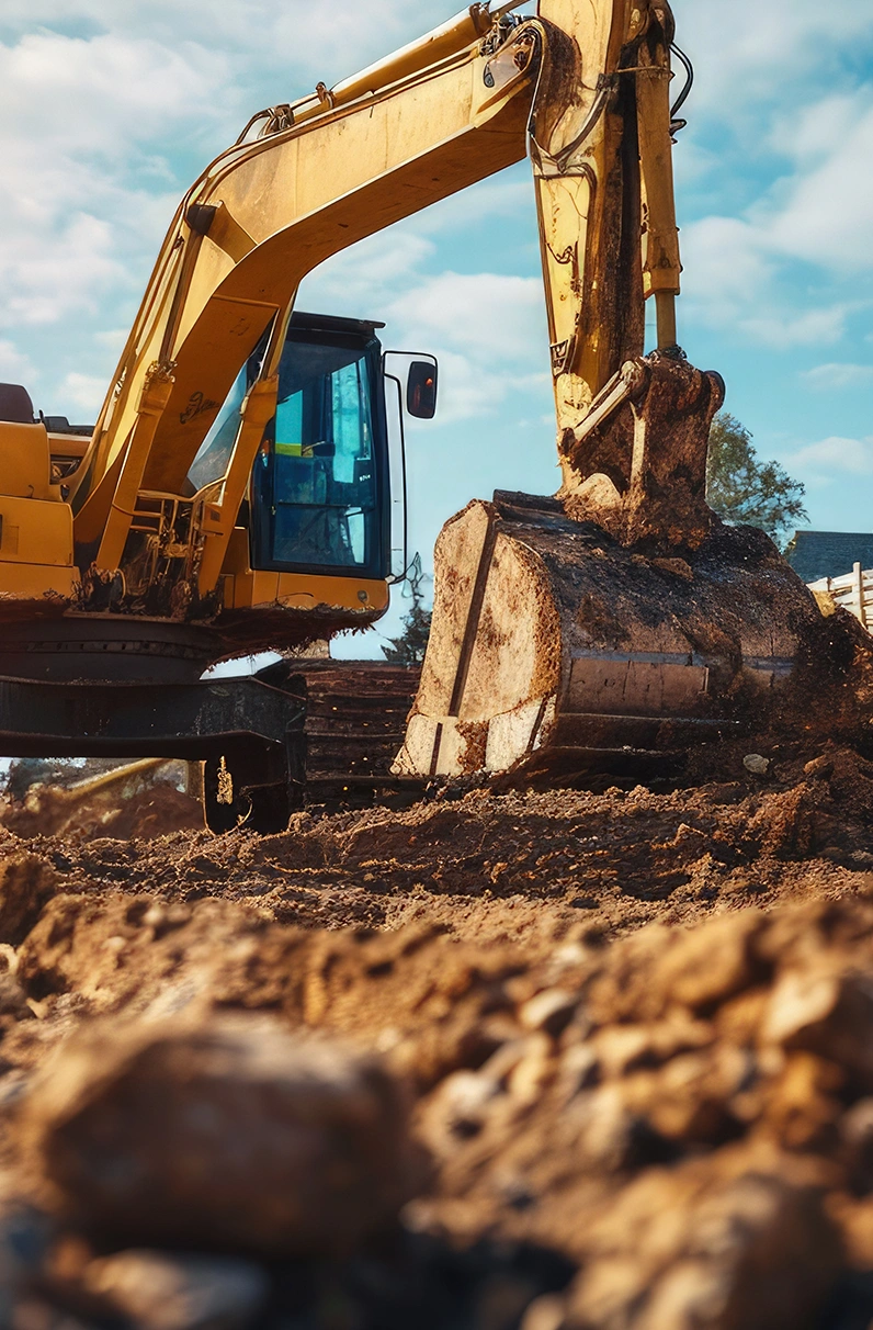 Travaux de terrassement à Yzeures-sur-Creuse